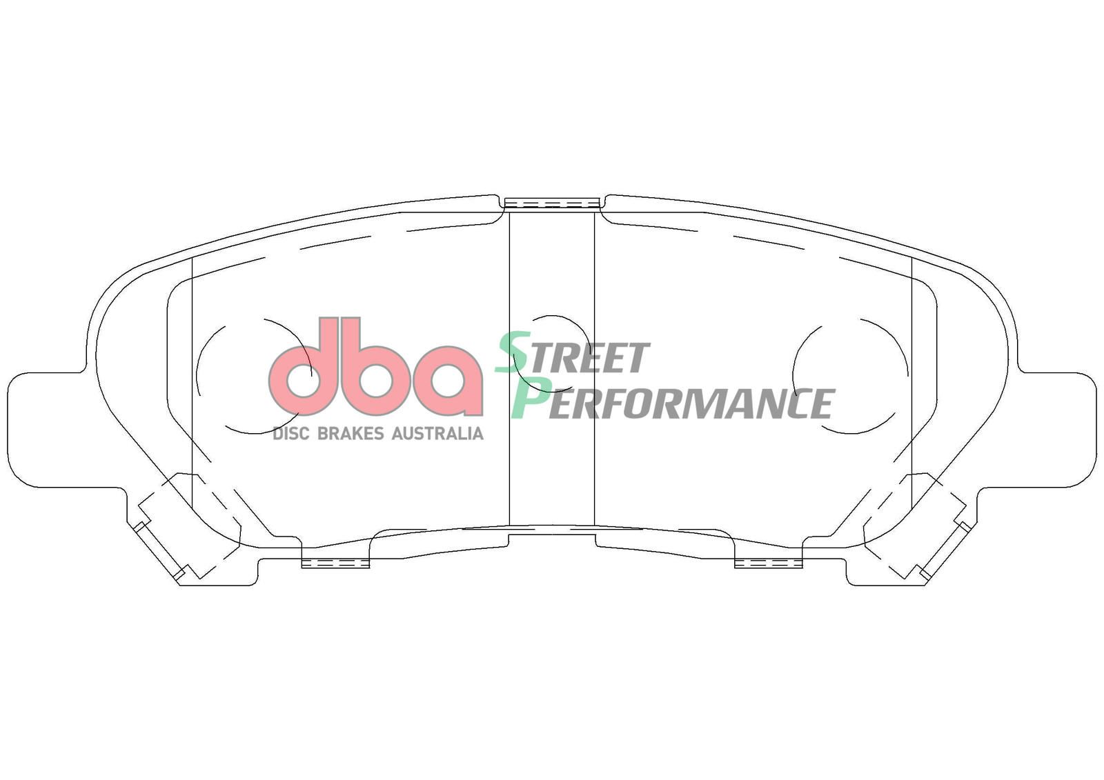 DBA SP PERFORMANCE BRAKE PADS [ Lexus & Toyota 2007-2014 R ] - TecDoc Only