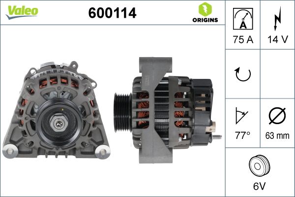 ALTERNATEUR NEUF VOLVO PENTA