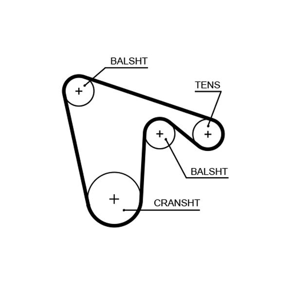 COURROIE DISTRIBUTION