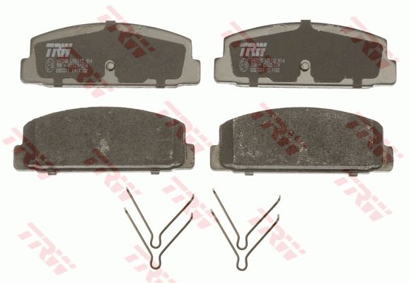 TRW DISC BRAKE PADS - TecDoc 2