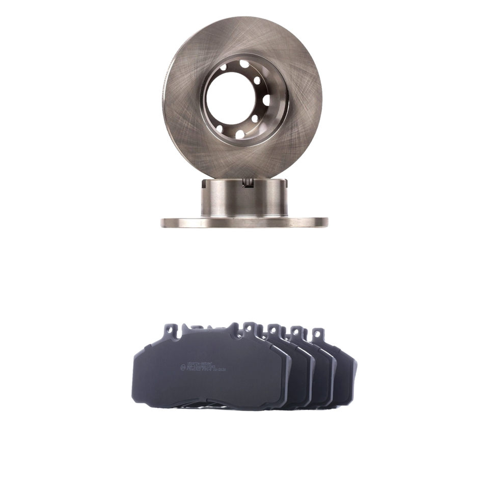 Remmenset, remschijf