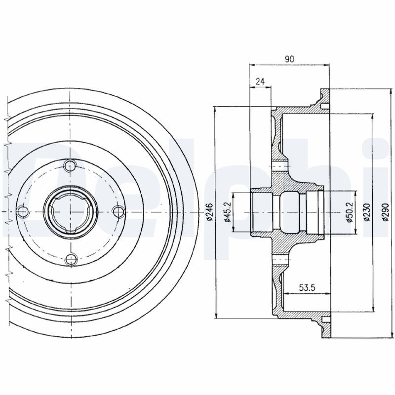 TAMBOUR DE FREIN  0702