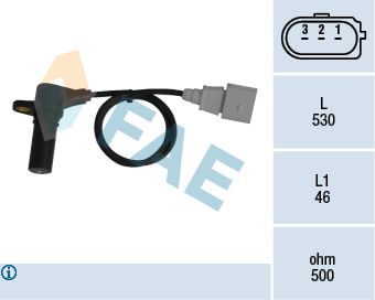 Sensor, crankshaft pulse 79063