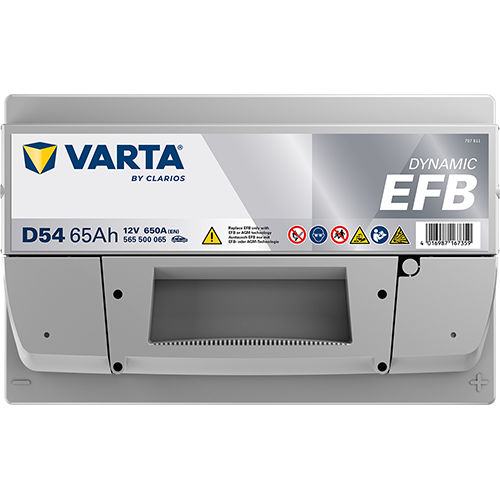 VARTA Dynamic EFB D54 | 12V 65Ah 650A | Start-Stopp Autobatterie VARTA Dynamic EFB D54 | 12V 65Ah 650A | Start-Stopp Autobatterie