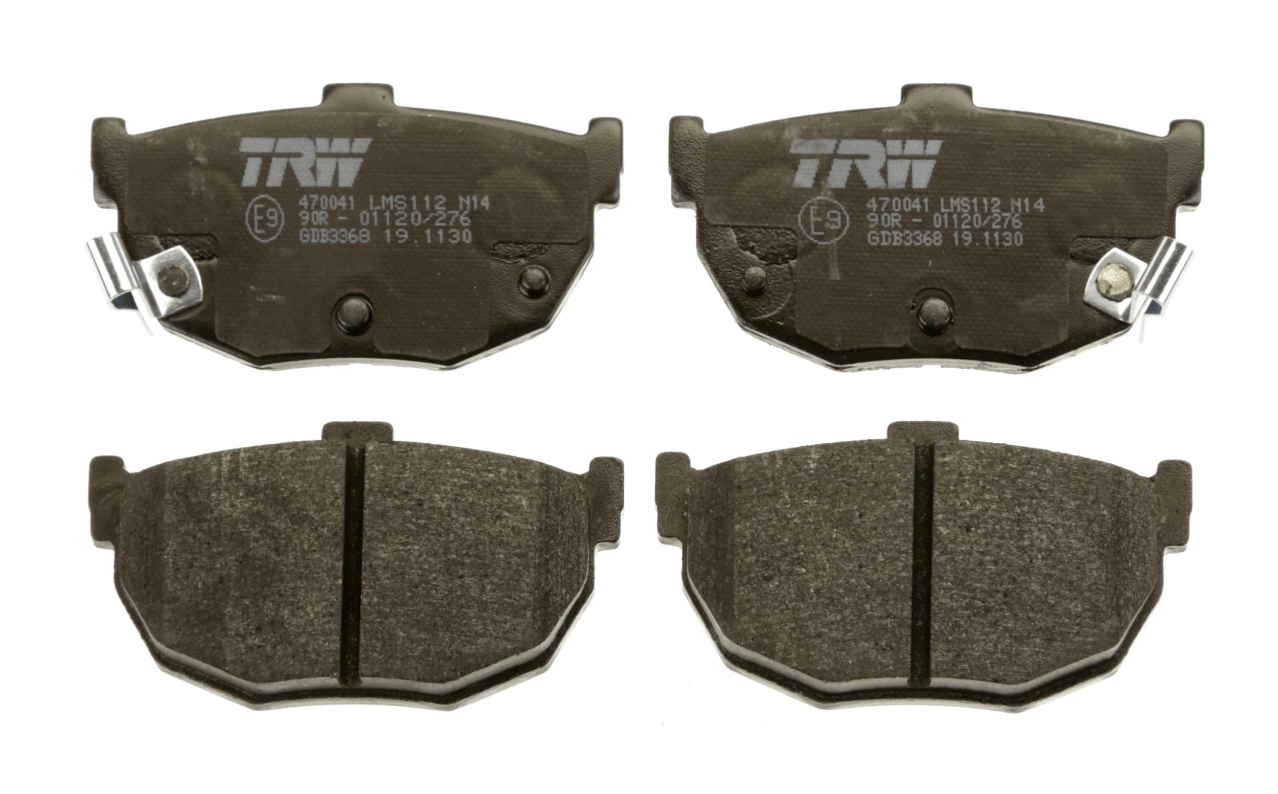 TRW DISC BRAKE PADS - TecDoc 2