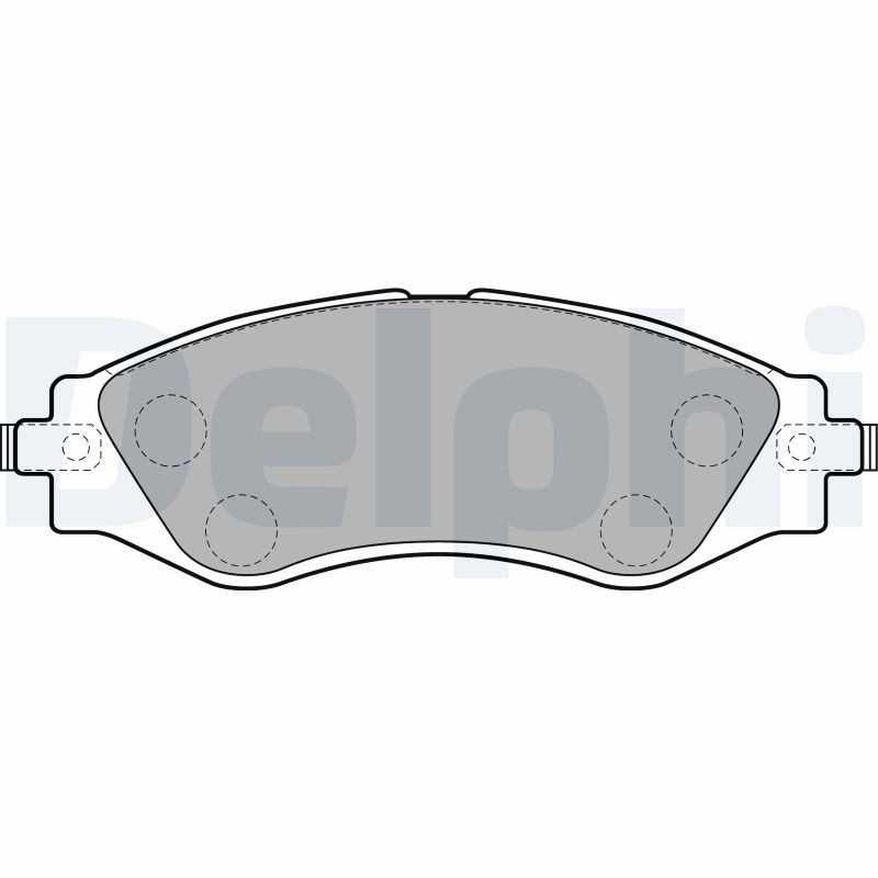 Brake Pad Set, disc brake LP1816