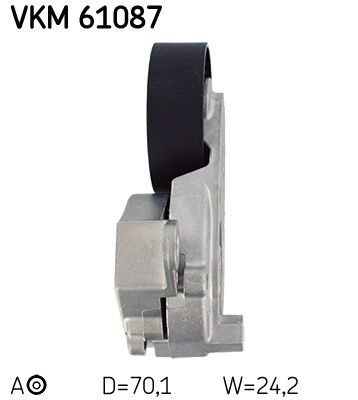Riemenspanner, Keilrippenriemen