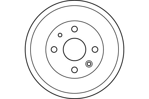 TRW BRAKE DRUM - TecDoc 2