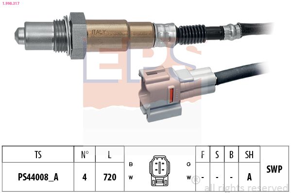 Lambda Sensor 1.998.317