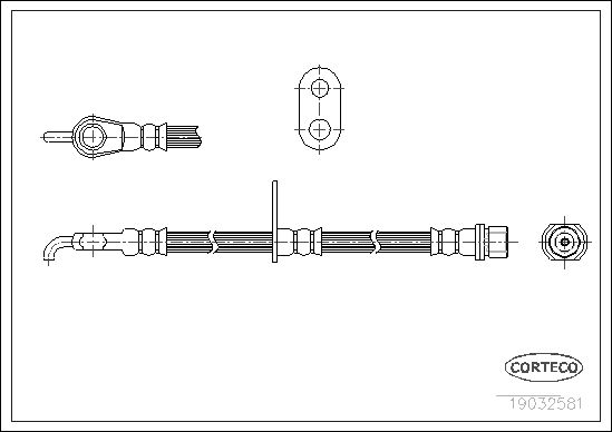 Brake Hose 19032581