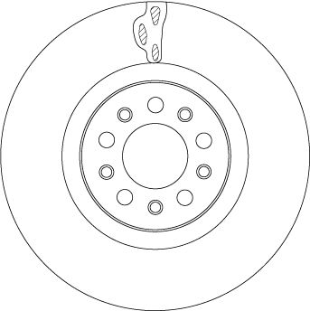 TRW BRAKE DISC - TecDoc 2