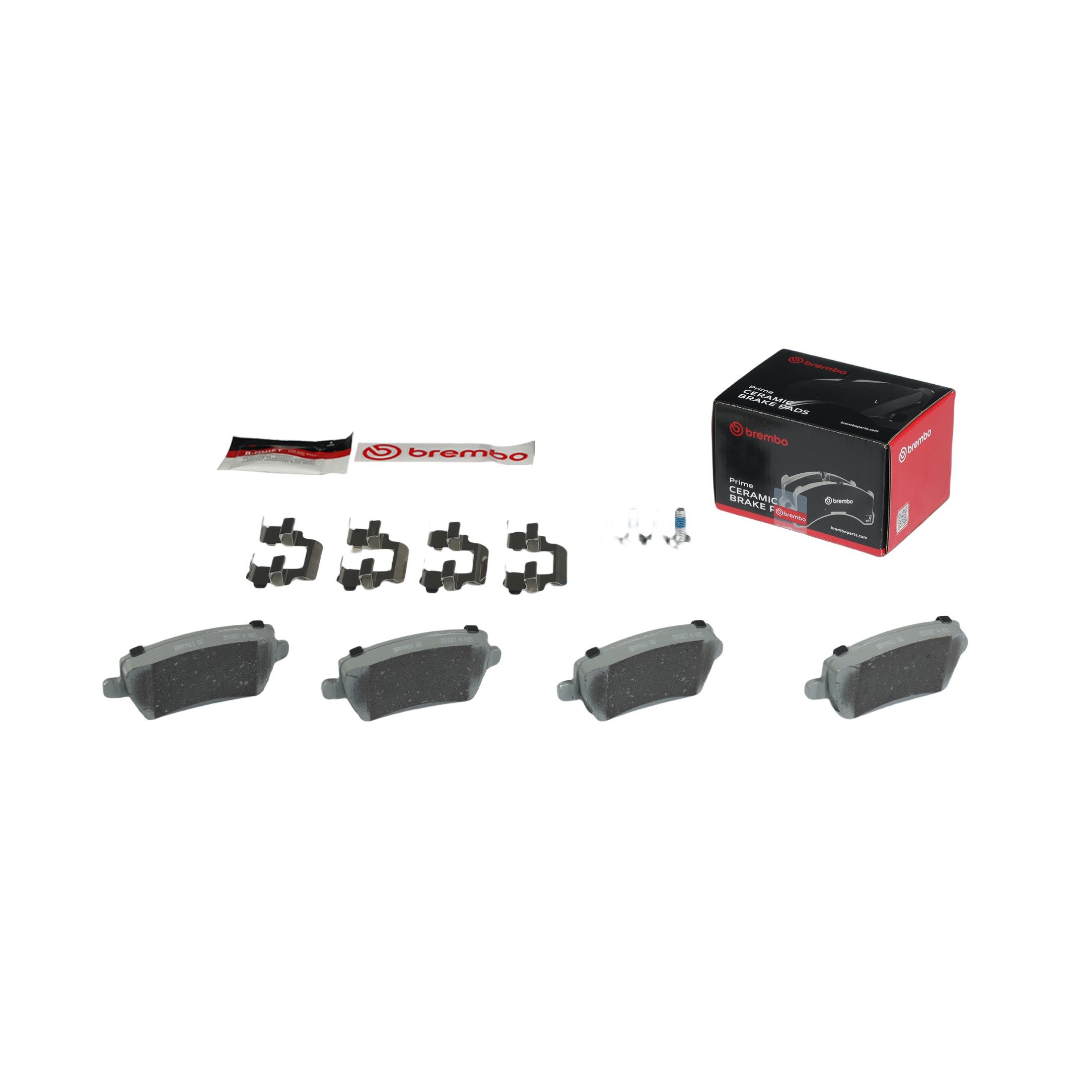 BREMBO DISC PAD -  VW TIGUAN(5N) 2.0 07-18 (RR) - TecDoc 2