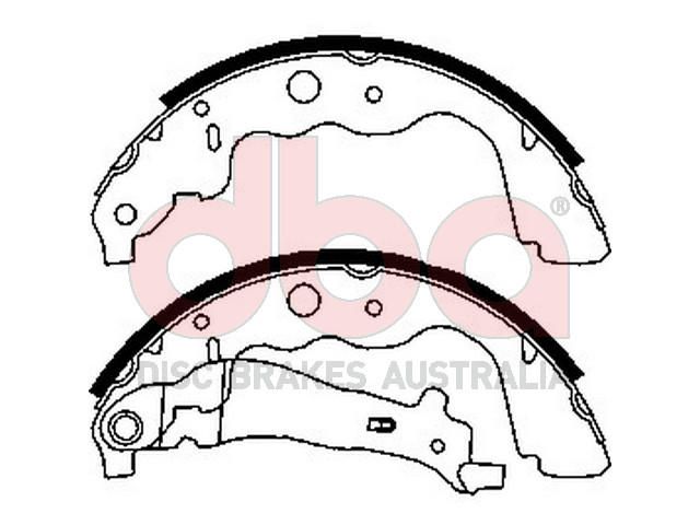 Street Series Brake Shoes [Renault Captur/Clio/Kangoo 230mm] - TecDoc Only