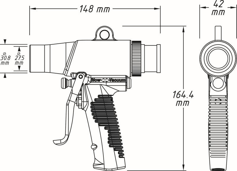 Druckluftpistole