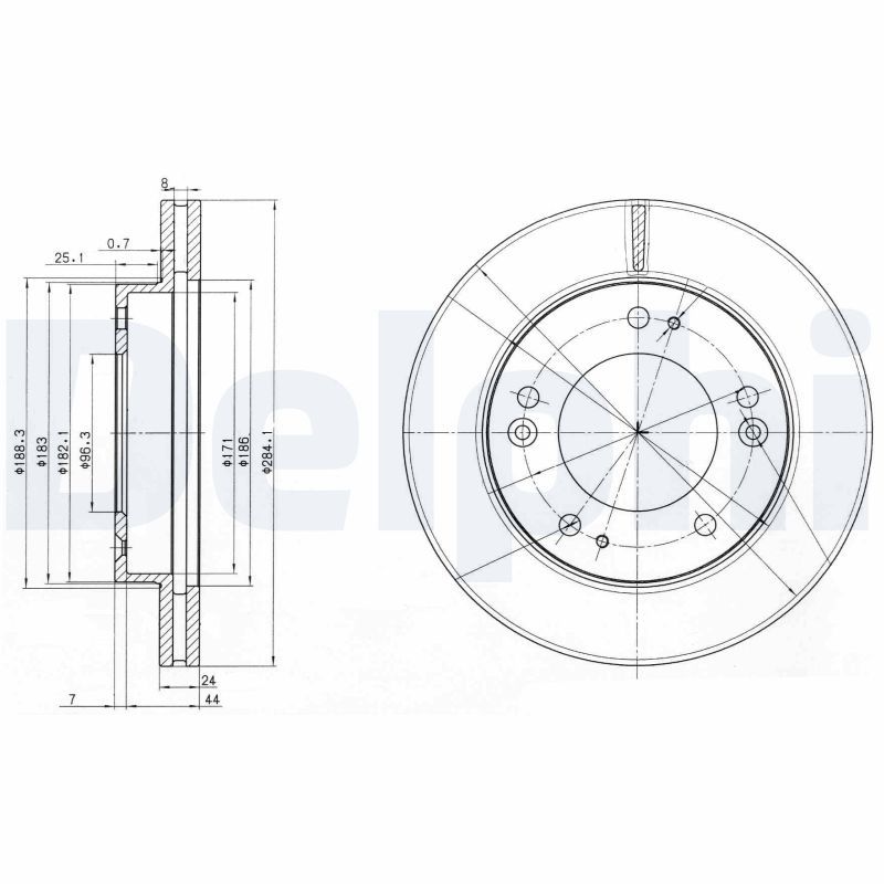 Brake Disc BG3226