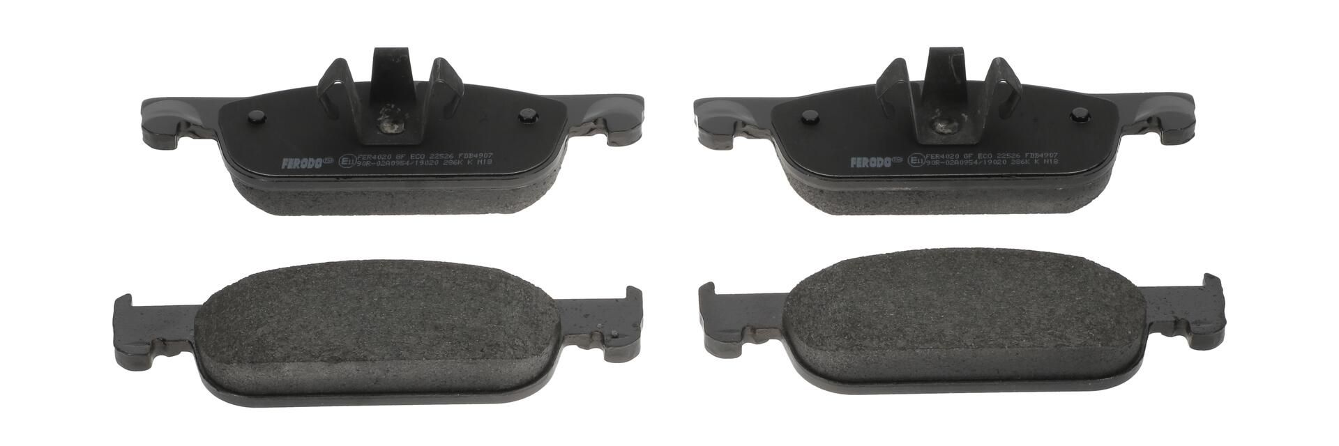 FERODO FDB4907 - Bremsbelagsatz, Scheibenbremse PREMIER ECO FRICTION