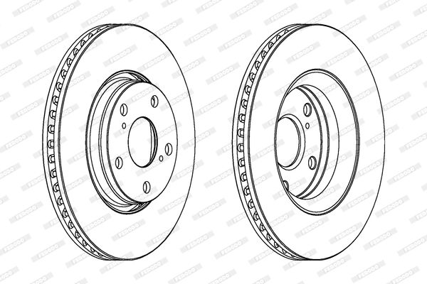 Brake Disc DDF1756C