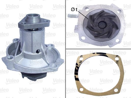 Water Pump, engine cooling 506148