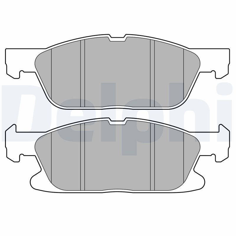 Brake Pad Set, disc brake LP3704