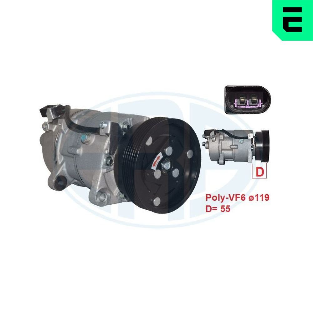 ERA 670056 - Kompressor, Klimaanlage