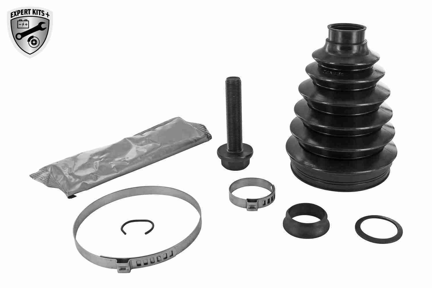 Faltenbalgsatz, Antriebswelle