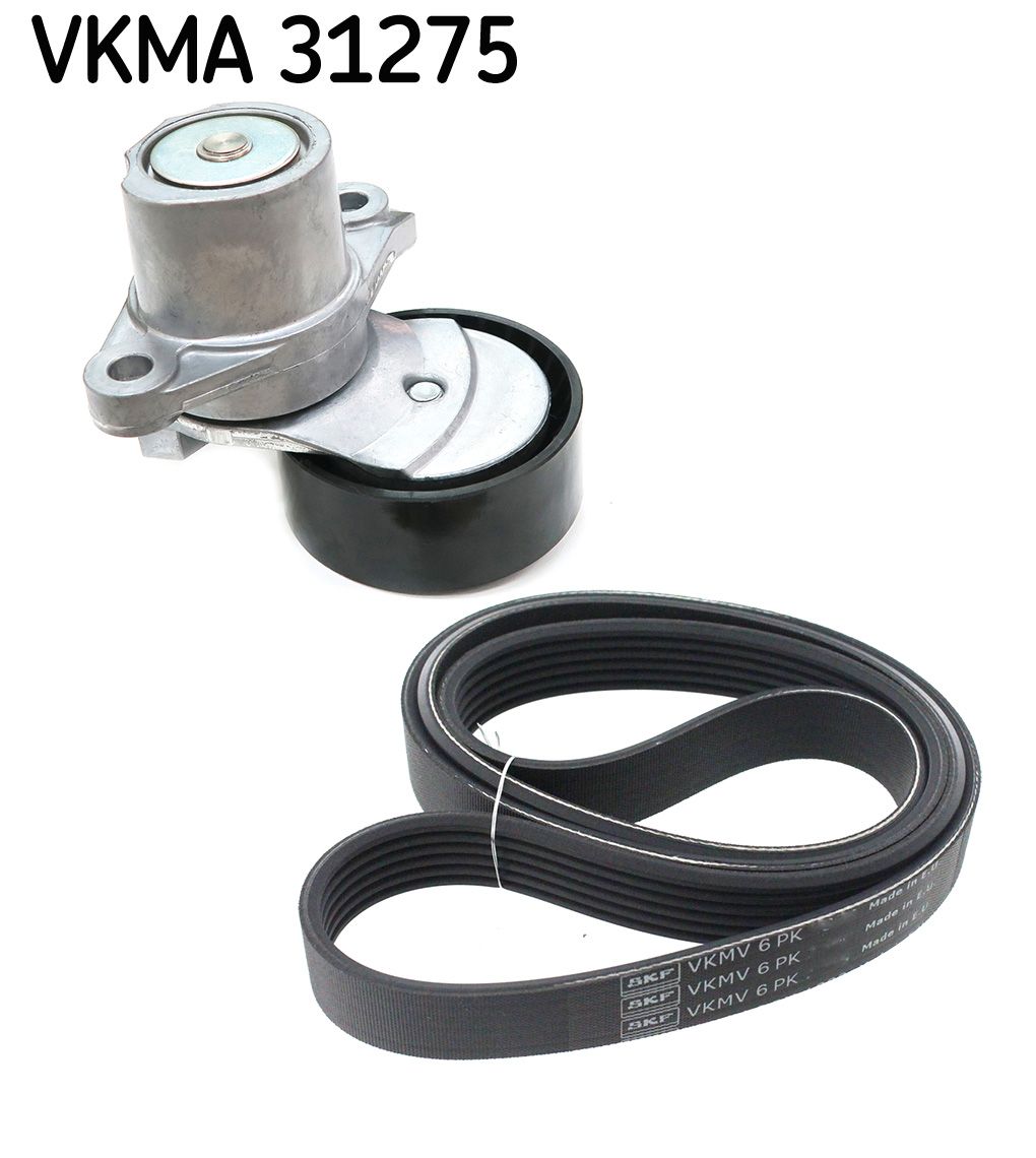 SKF VKMA 31275 V-Ribbed Belt Set