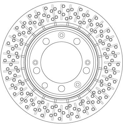 TRW BRAKE DISC - TWIN PACK - TecDoc 2