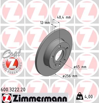 Brake Disc 600.3222.20