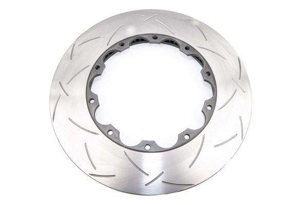 5000 Rotor T3 Slot Left Hand - 72CV 390mm x 34mm [ NISSAN R35 GTR BREMBO Replacement 12 -> F ] with M6 Lock Nut - TecDoc 1