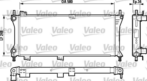 RAD MOT FIAT PANDA  9900