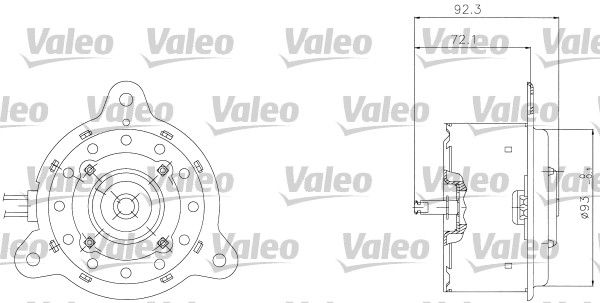 MOT ELEC CITR XM(89 94)2.0,2.1D,3.0  .