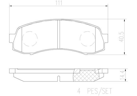 MITSUBISHI Minica (H2_) 0.5 89-90 - TecDoc 1