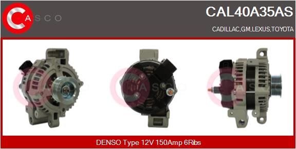CAL40A35AS CASCO Brand New HQ generátor