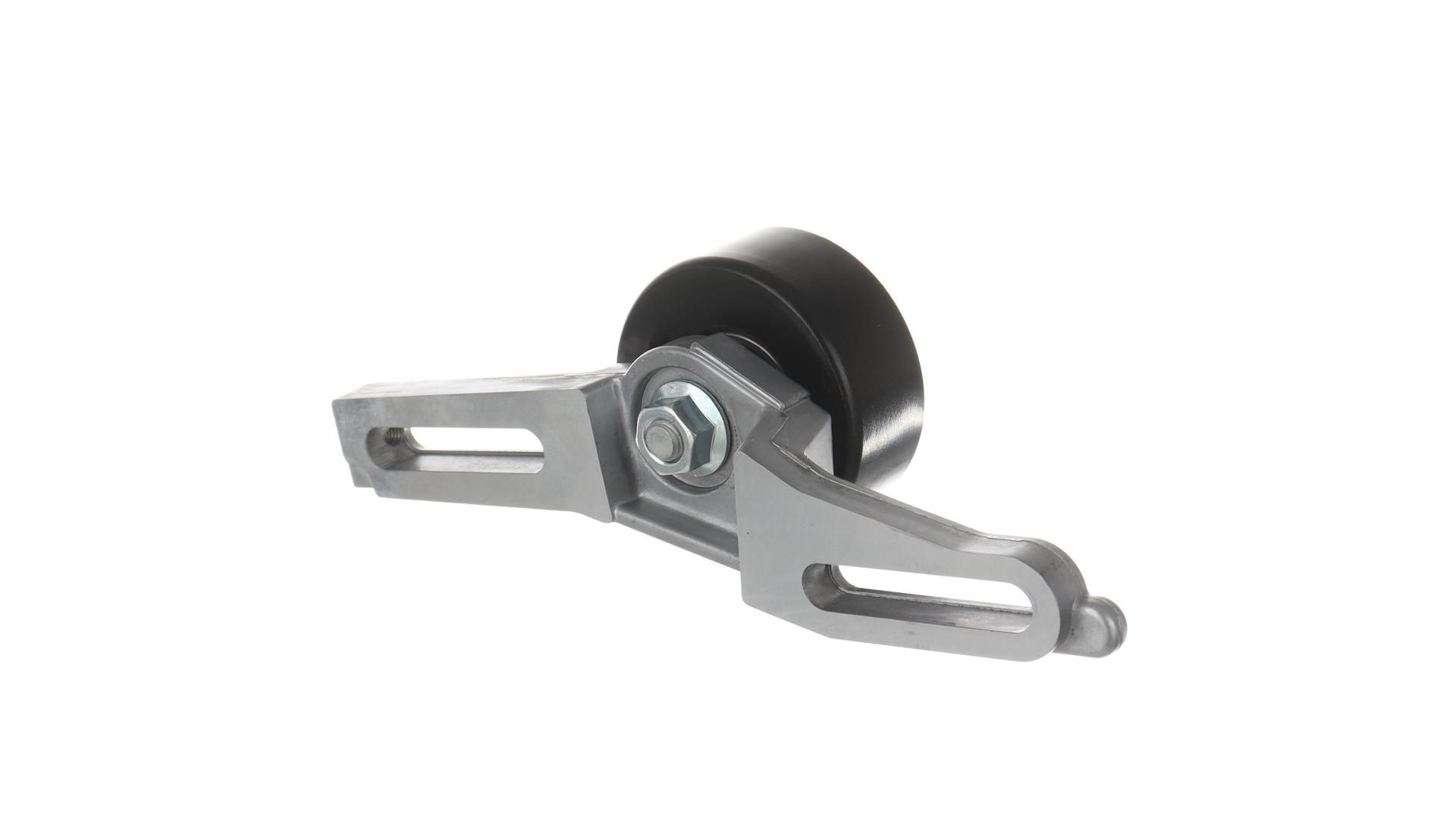 diržo įtempiklis, V formos rumbuotas diržas