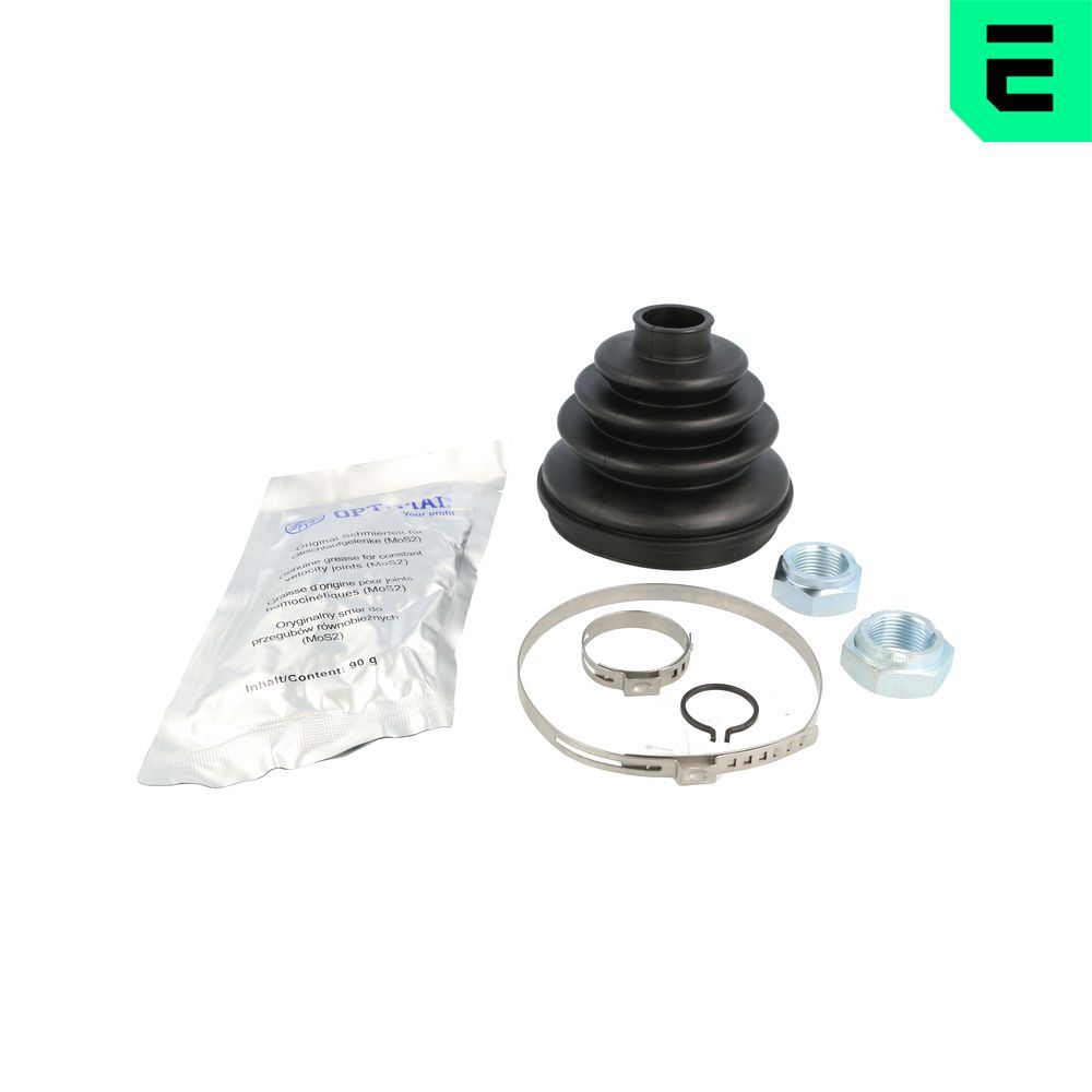 Faltenbalgsatz, Antriebswelle