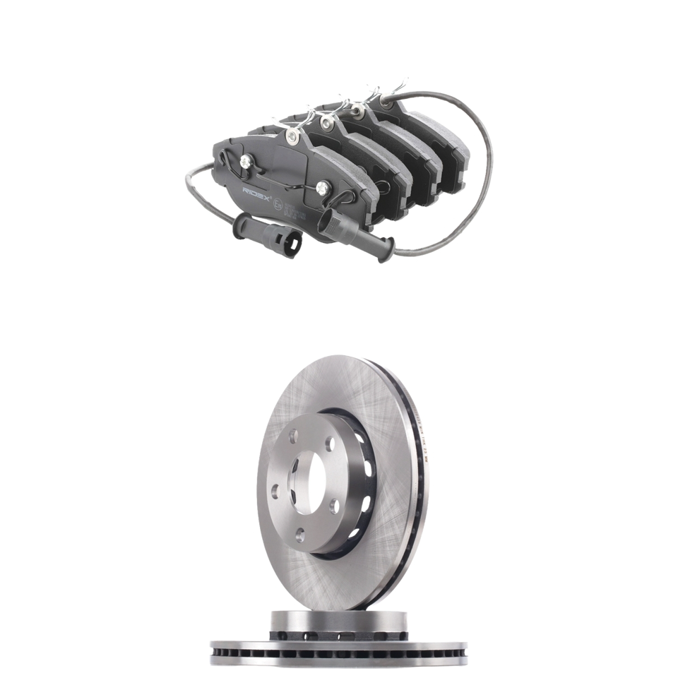 Remmenset, remschijf