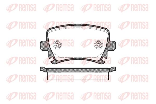 Premium Rear Brake Pad Set Premium Rear Brake Pad Set