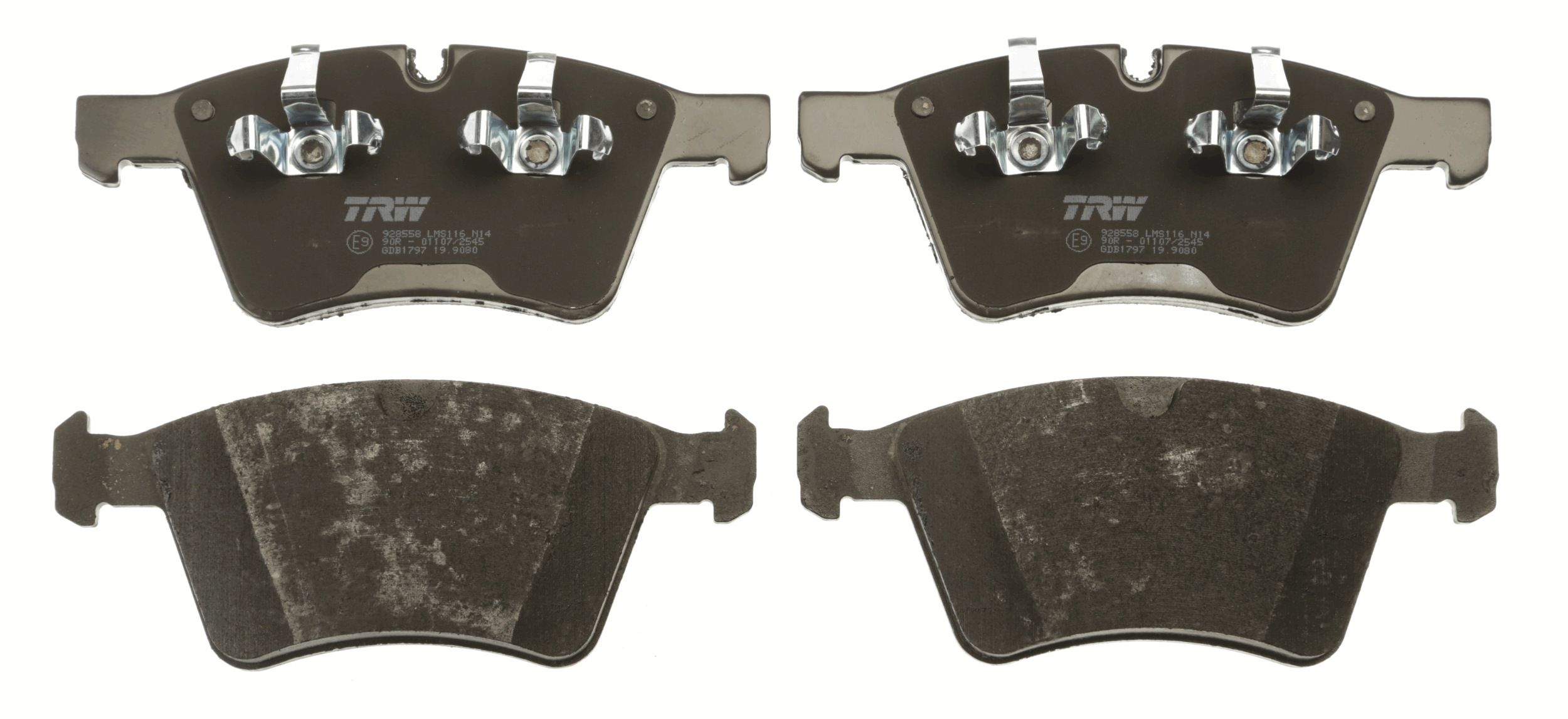 TRW DISC BRAKE PADS - TecDoc 2