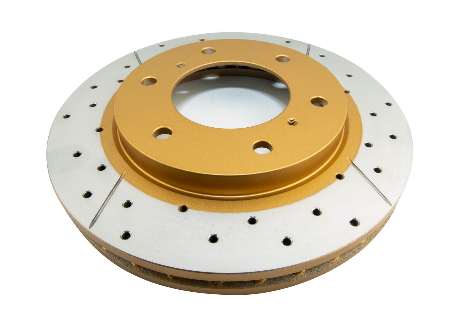 Street Gold Cross-drill/slotted KP [ Mitsubishi Triton ML/MN 07->  Mitsubishi Challenger Pb / Pc 12/09-14 F ] - TecDoc 1