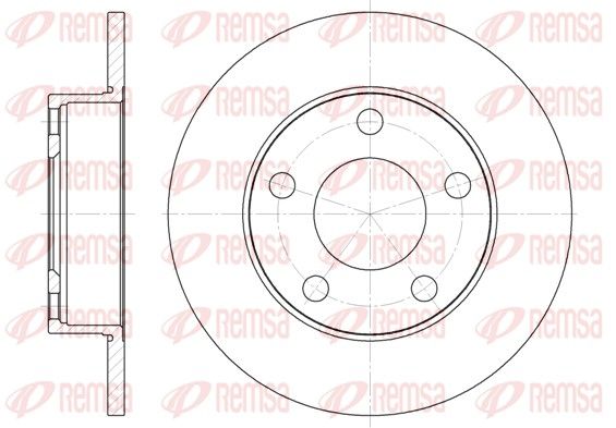 Brake Disc 6124.00