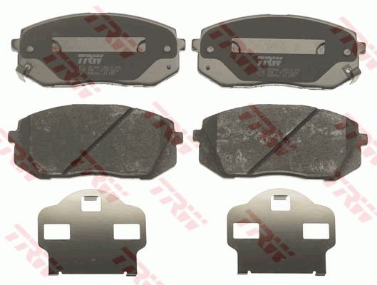 TRW DISC BRAKE PADS - TecDoc 2