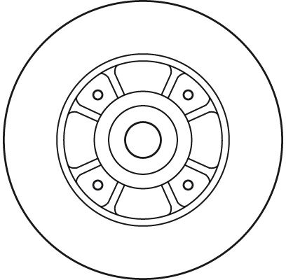 TRW BRAKE DISC - TecDoc 2