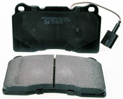 Brake Pad Set, disc brake B111036