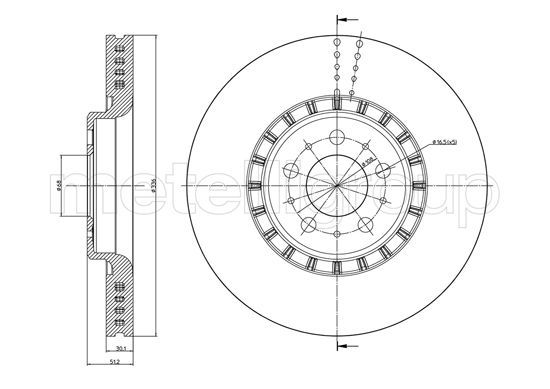 Brake Disc 23-0974C