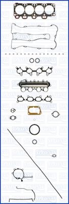 Juego completo de empaques, motor