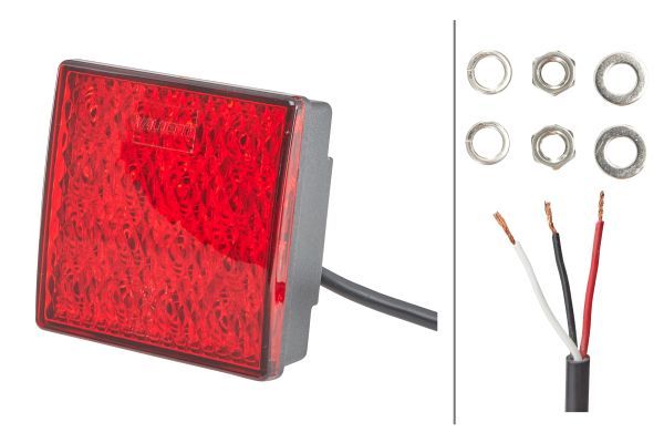 VF FEU ARR STOP LED CARRE 12V