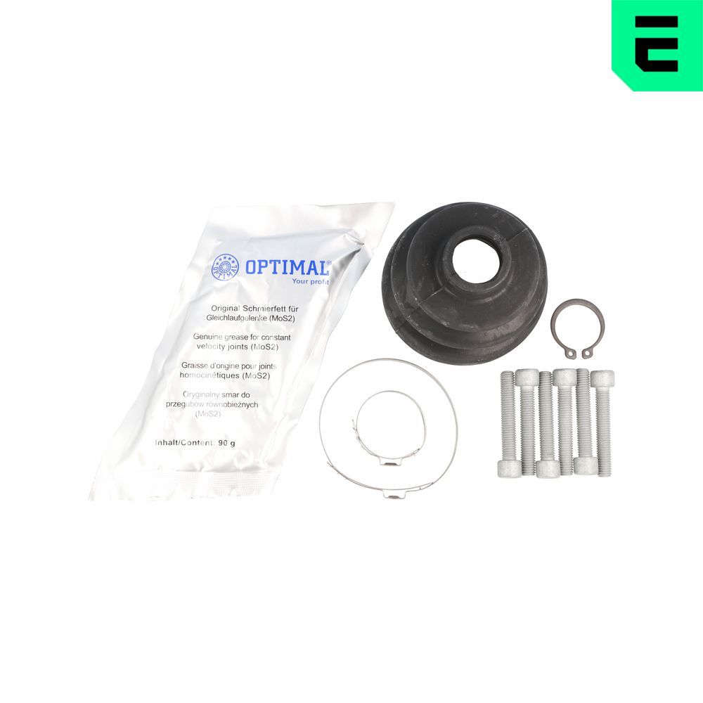 Faltenbalgsatz, Antriebswelle