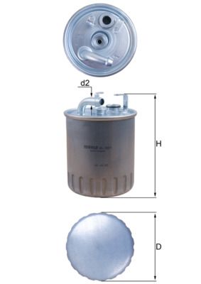 FILTRE EN LIGNE CARBURANT   MERCEDES….KL  .