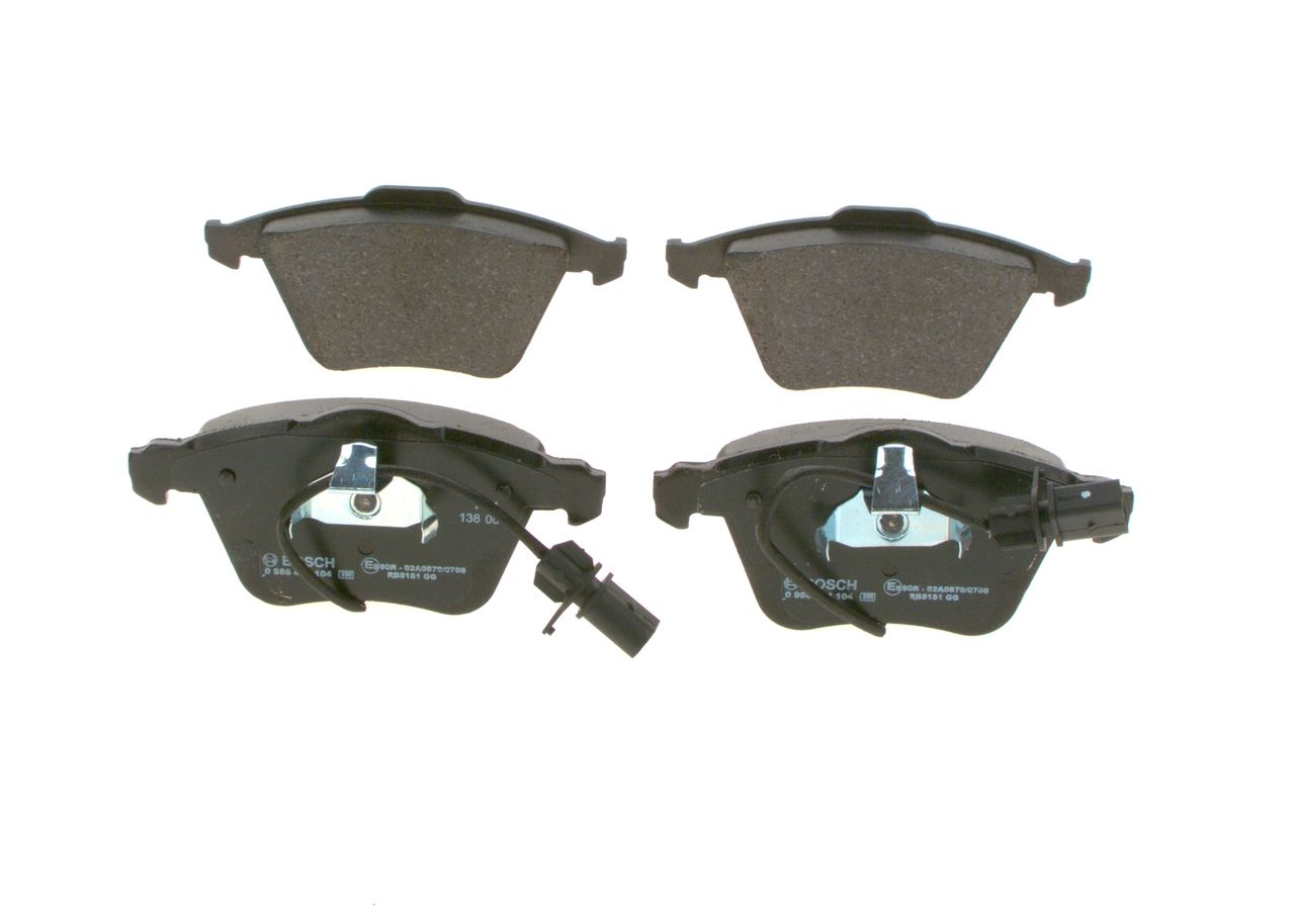 BOSCH 0 986 494 104 Brake Pad Set, disc brake