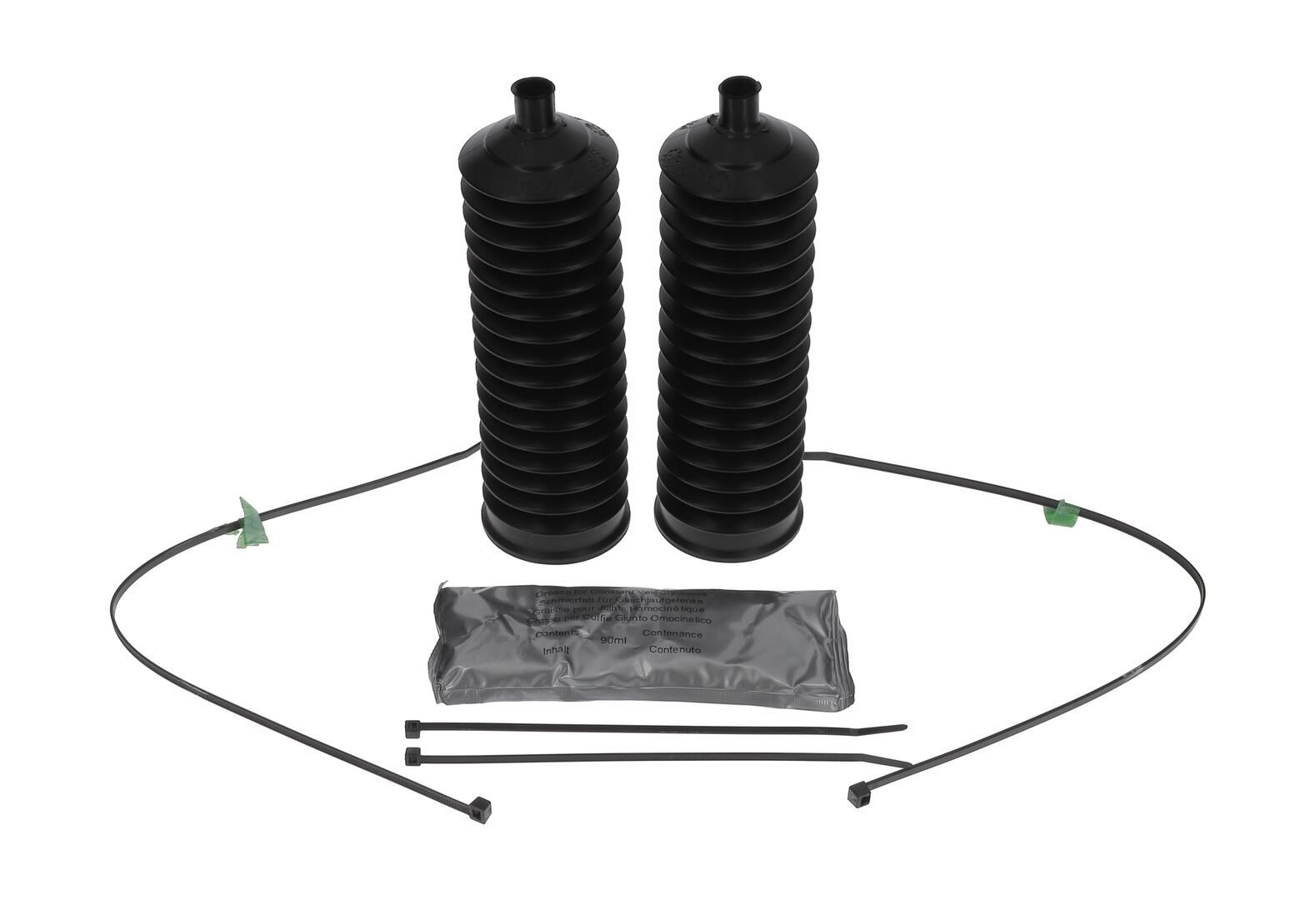 Faltenbalgsatz, Lenkung